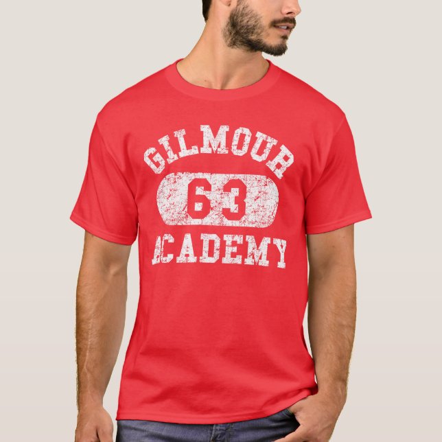 Gilmour Academy 63 Classic Rock Music Design funny T Shirt (Framsida)