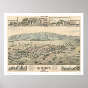 Gilroy: Santa Clara County Kalifornien (1299) Poster