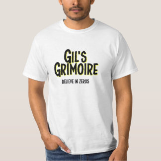 Gils Grimoire, enkel grafisk utslagsplats T-shirt