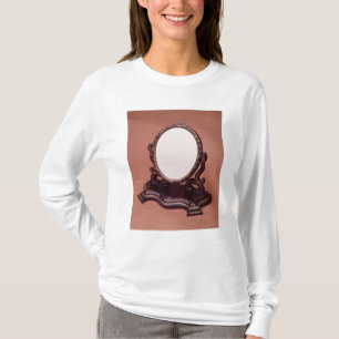 Gilt-målad papier-machespegel, c.1890 tee
