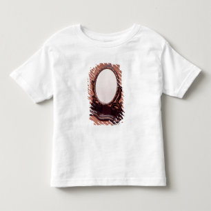 Gilt-målad papier-machespegel, c.1890 tee