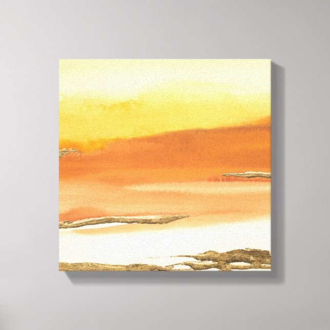 Giltig Amber I v2-Abstrakt Skriv ut Canvastryck (Framsida)