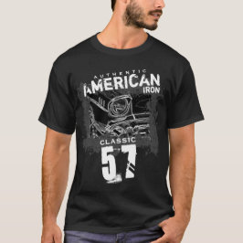 Giltig amerikansk Järn Classic 57 Chevy T Shirt