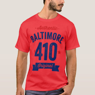 Giltig baltimore 410-områdeskod t shirt