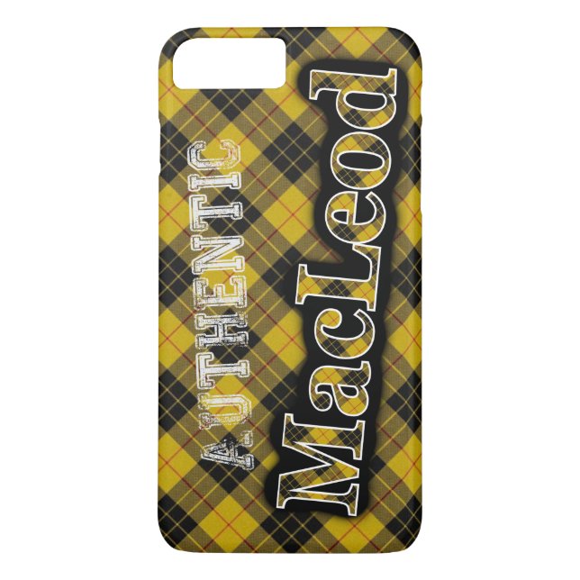 Giltig MacLeod Scottish Tartan Design Fodral Case-Mate iPhone Skal (Baksida)
