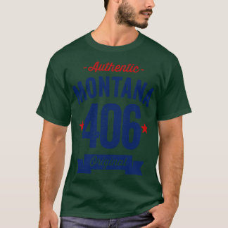 Giltig Montana 406-områdeskod T Shirt
