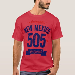 Giltig New mexico 505-områdeskod T Shirt