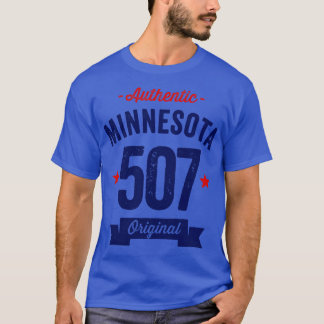 Giltig områdeskod 507 för Minnesota T Shirt