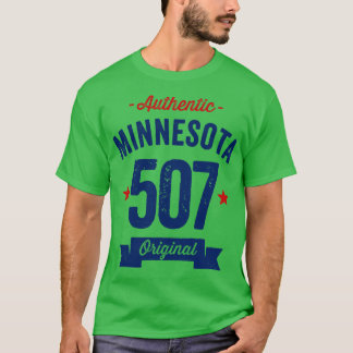 Giltig områdeskod 507 för Minnesota T Shirt