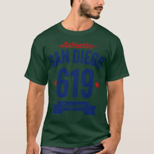 Giltig San Diego 619-områdeskod T Shirt
