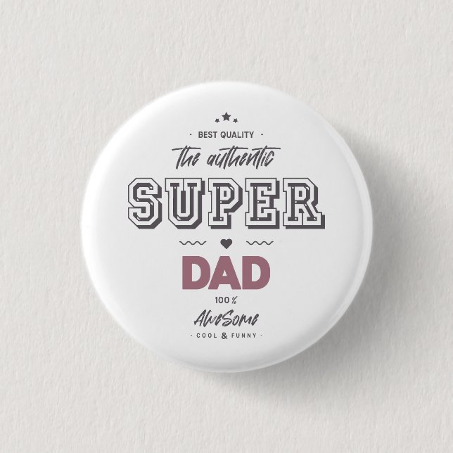 Giltiga toppen pappa knapp (Framsida)