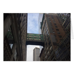Gimbels Himlar Bridge New York City NYC-foto Hälsningskort