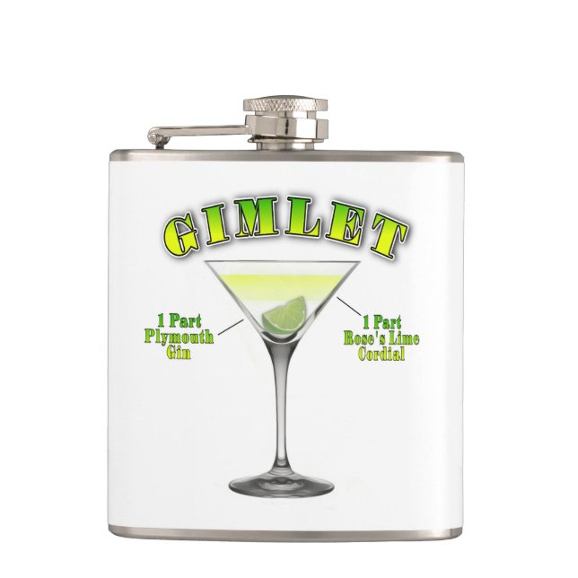 Gimlet Martini Cocktailrecept Konst Fickplunta (Framsidan)
