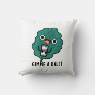 Gimme A Kale Funny Veggie Pun Kudde