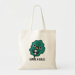Gimme A Kale Funny Veggie Pun Tygkasse