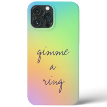 "Gimme A Ring" Pastel Rainbow Gradient