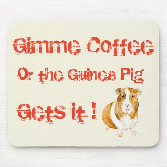 Gimme Coffee! Musmatta (Framsidan)