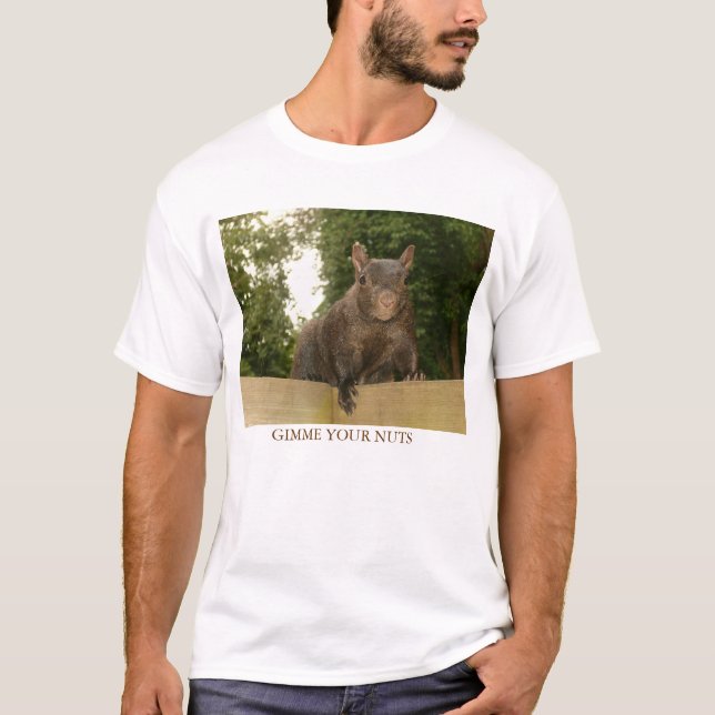 Gimme dina nöt tee (Framsida)