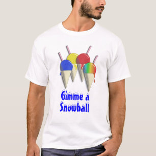 Gimme en kasta snöboll rakad skjorta för tee