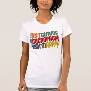 Gimme en mikrofon tee