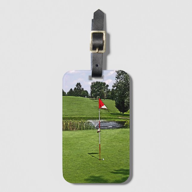 Gimme Golf Luggage Tag Bagagebricka (Framsida vertikal)