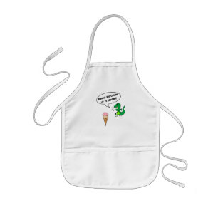 Gimme Ice Cream apron Barnförkläde