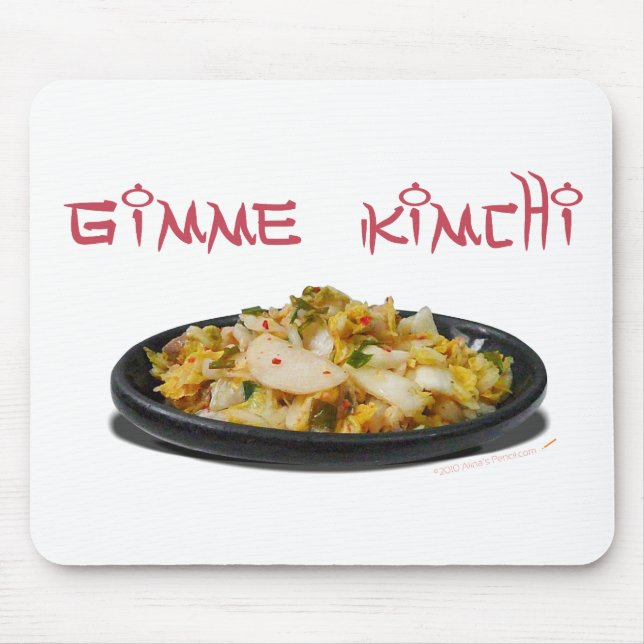 Gimme Kimchi Kimchi älskare Mousepad eller Musmatta (Framsidan)