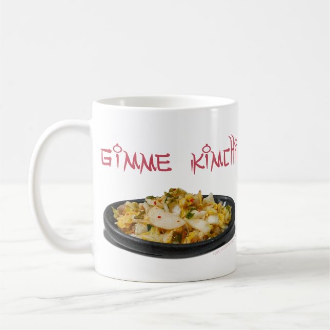 Gimme Kimchi Kimchi älskaremugg Kaffemugg (Vänster)