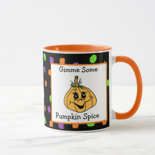 Gimme lite Pumpkin Spice, Halloween Mugg