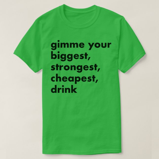 gimme t shirt (Design framsida)