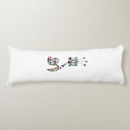 Gimmel - Hebrew Brev Kroppskudde