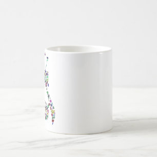Gimmel - Hebrew Brev Magisk Mugg