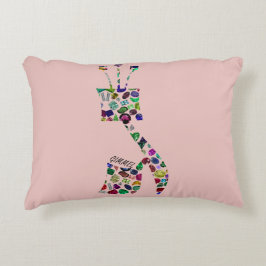 Gimmel - Hebrew Brev Prydnadskudde