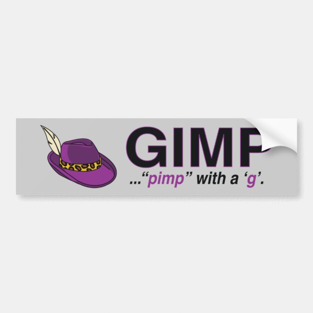 GimpPimpbildekal Bildekal (Framsidan)