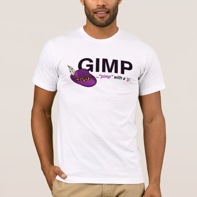 GimpPimpmanar T Tröja (Framsida)