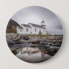 Gimsoy Church Lofoten Norge Knapp