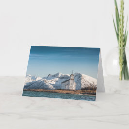 Gimsoy Church Lofoten Norge Kort