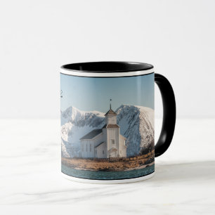Gimsoy Church Lofoten Norge Mugg