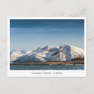 Gimsoya Lofoten Vykort