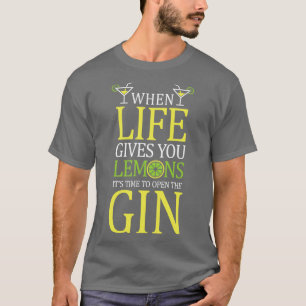 gin-alkohol party toniska t shirt