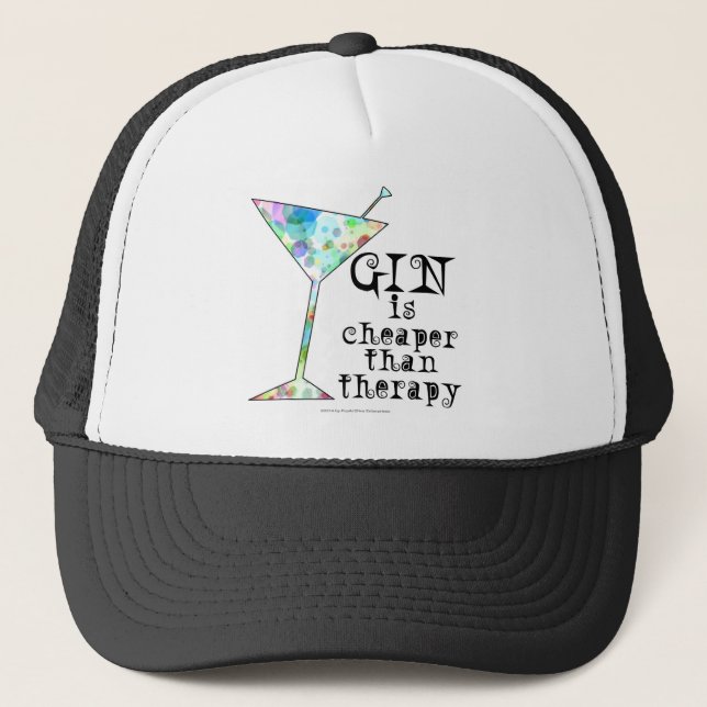 GIN är billigare än terapi. Keps (Framsida)