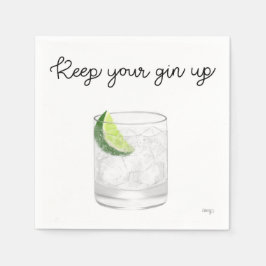 Gin Cocktail Servetter