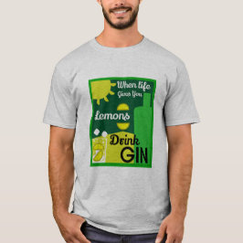 Gin Drinkers | Kärlek Gin | Hemdekret | Pub Servin T Shirt