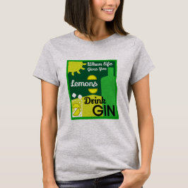 Gin Drinkers | Kärlek Gin | Hemdekret | Pub Servin T Shirt