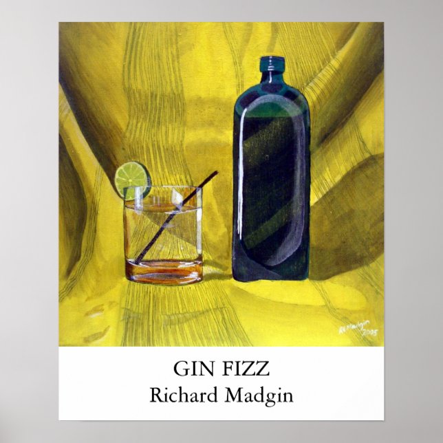 Gin Fizz Poster (Framsidan)