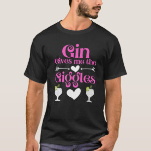 Gin Ge, gigles Gin och tongigt Gin T Shirt