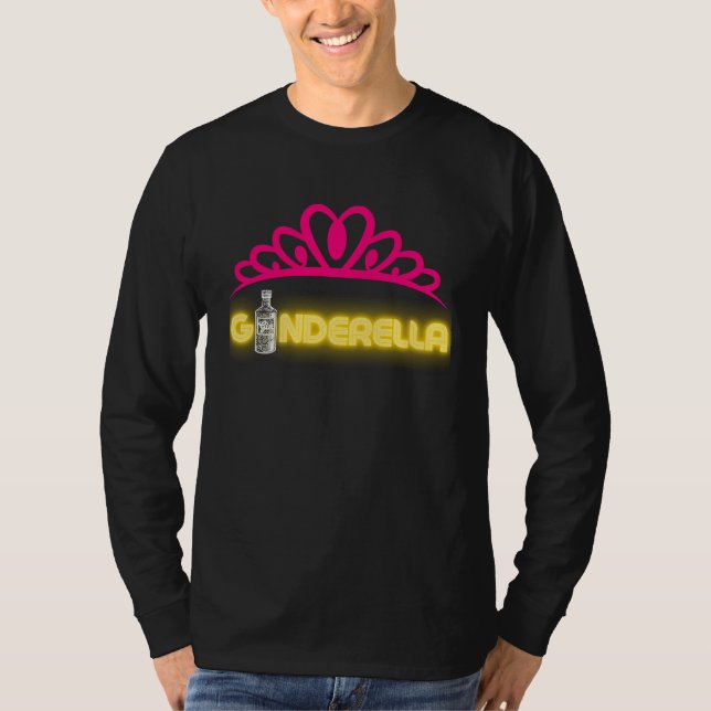 Gin Instruktioner Ginderella Party Jga Sällskap He T Shirt (Framsida)