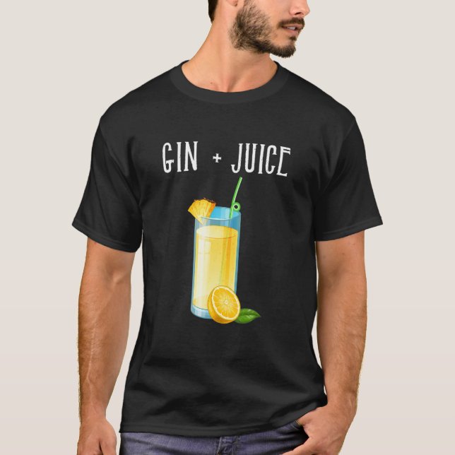 Gin + Juice T Shirt (Framsida)