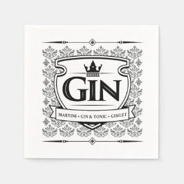 Gin napkins pappersservett
