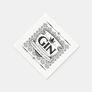 Gin napkins pappersservett